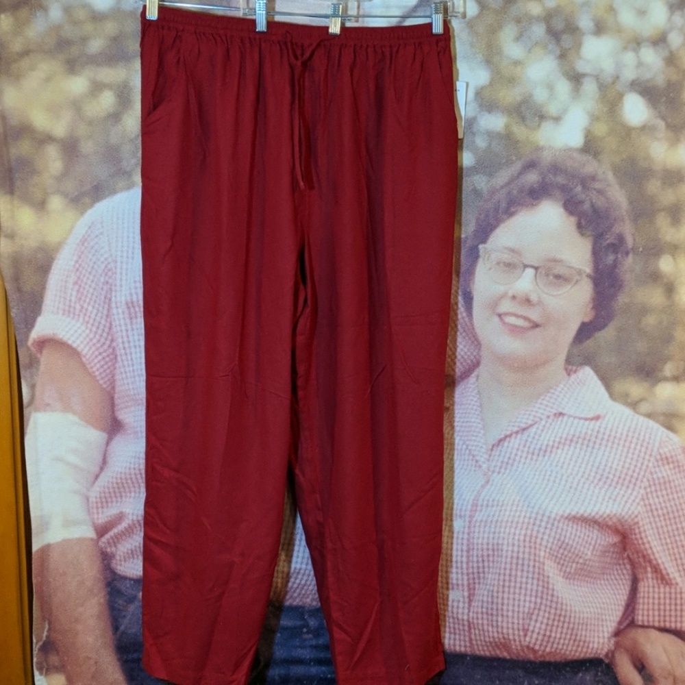 Wine Colored Pants